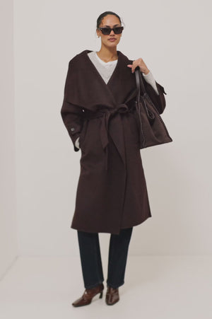 Rails Celeste Coat in Chocolate