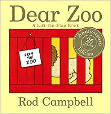 Dear Zoo Board Book by Rod Campbell