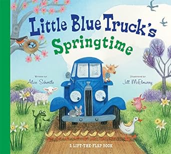 Little Blue Truck Springtime Board Book by Alice Shertle