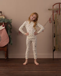Rylee + Cru Organic Pajama Set in Favorite Things