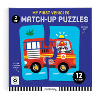 Chronicle Books My First Vehicles 2 Piece Match-up Puzzles