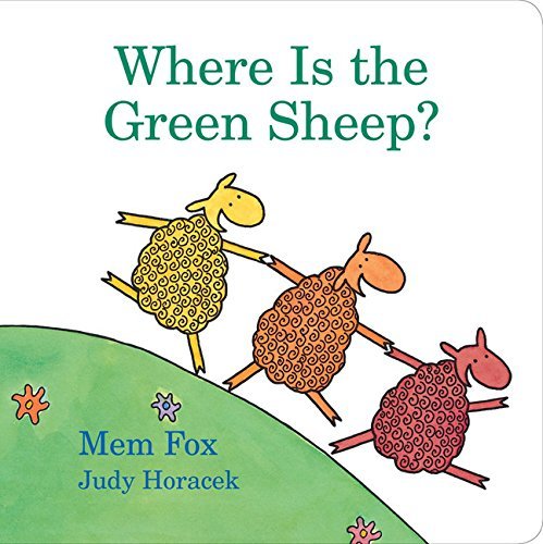 Where is the Green Sheep? Board Book By Mem Fox