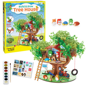 Faber-CastellBuild & Grow Tree House DIY Craft Kit for Kids