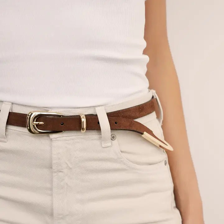 Ettika Modern Saddle Belt - Multiple Colors!