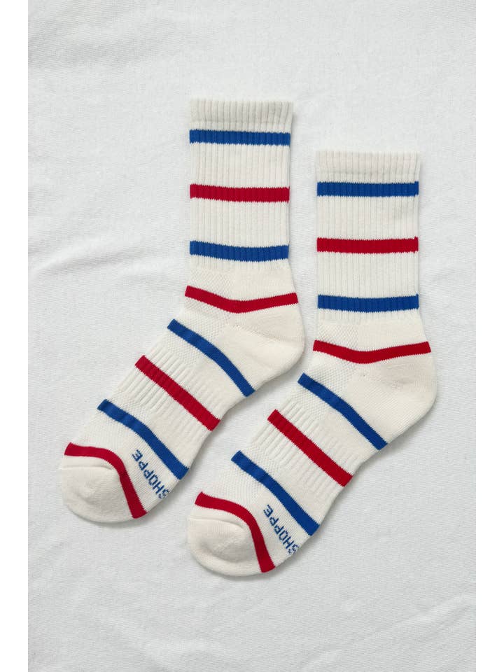 Le Bon Shoppe Striped Boyfriend Socks