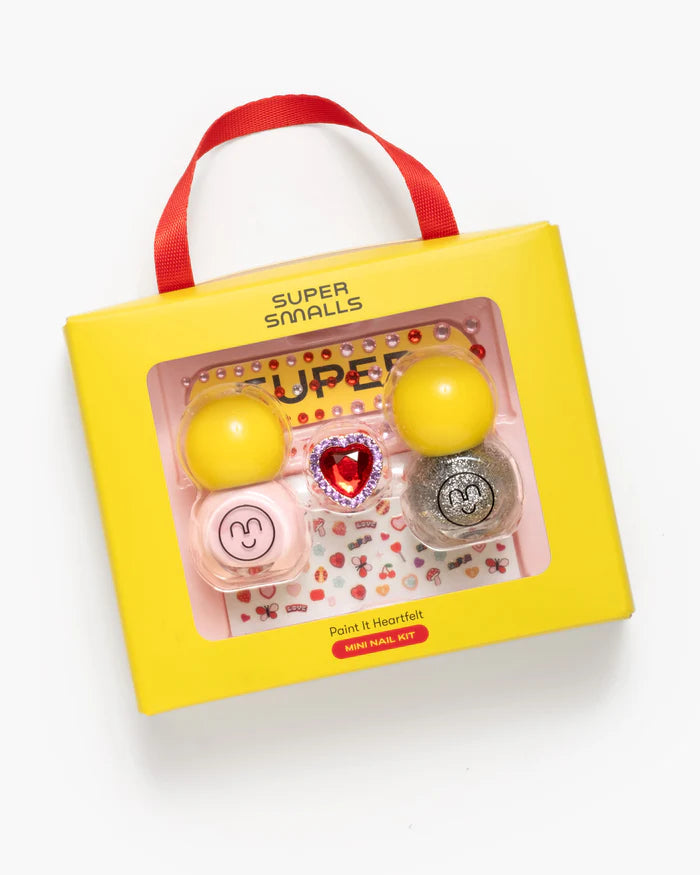 Super Smalls Paint it Heartfelt Mini Nail Kit