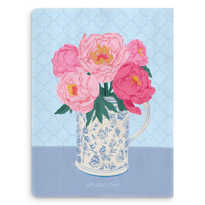 Studio Oh! Bouquet on Blue Medium Deconstructed Journal