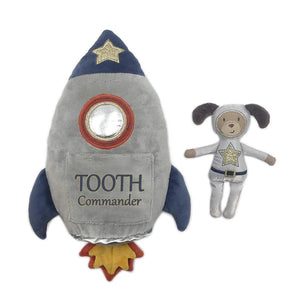 Mon Ami Tooth Commander Spaceship Pillow and Doll Set