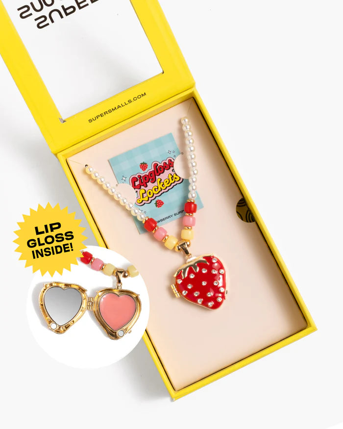 Super Smalls Strawberry Surprise Lipgloss Locket