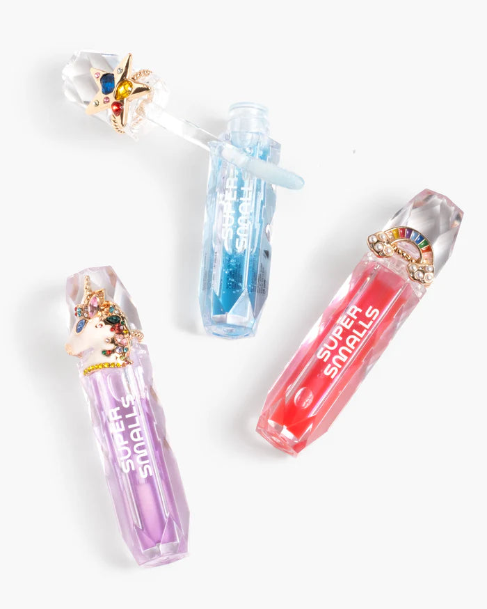 Super Smalls Gloss It Rainbow Lip Gloss Ring Set