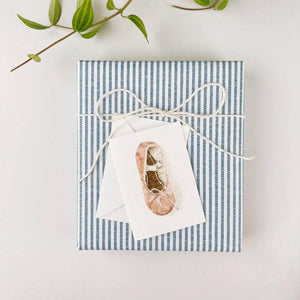 Emily Lex Studio Mini Enclosure Notecard in Ballet Shoe