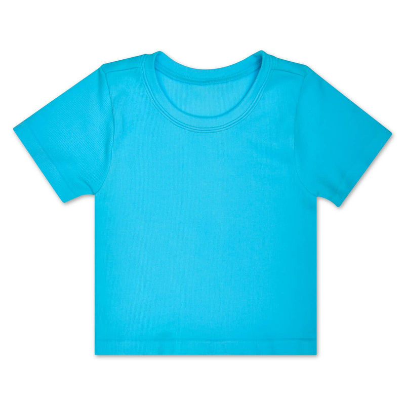 Iscream Ribbed Short Sleeve Shirt-Multiple Colors!