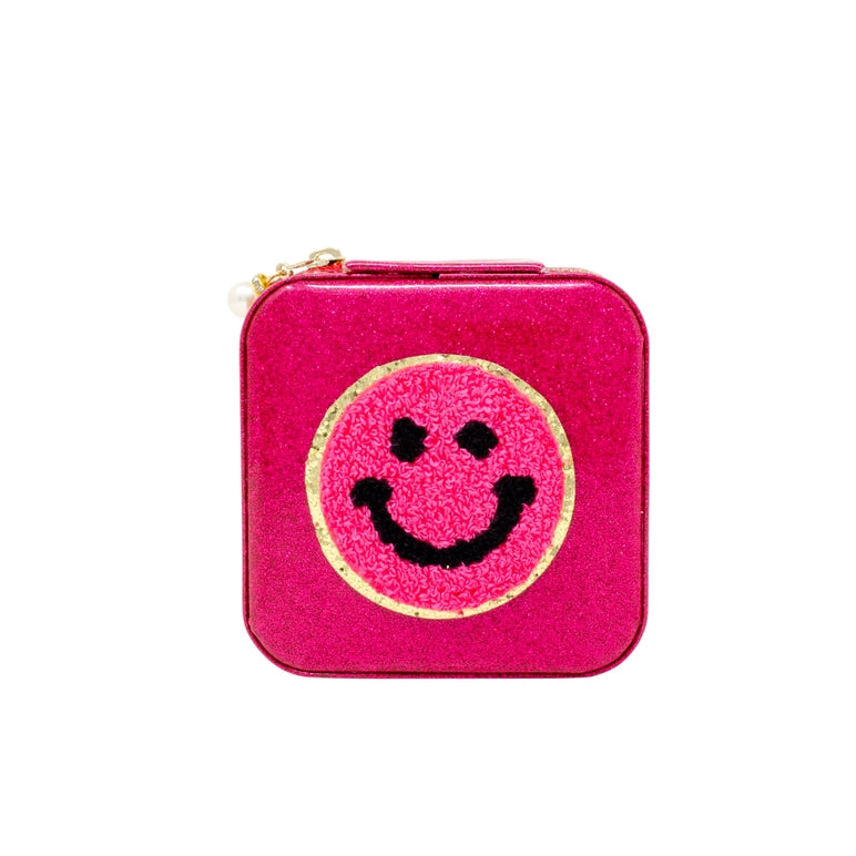 hot pink smiley