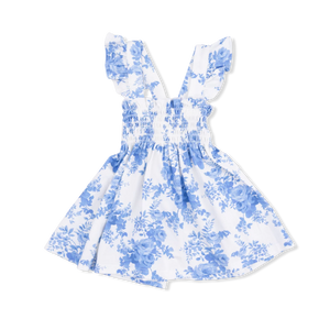 Angel Dear Smocked Top with Bloomer in Dream Cottage Floral