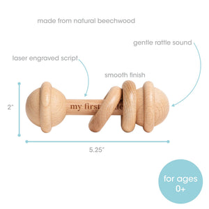 Pearhead Baby’s First Rattle