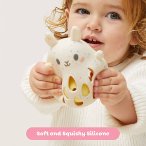 Tiger Tribe Bunny Silicone Rattle