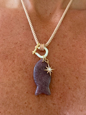 Forever Blythe Signature Fish Pendant Necklaces