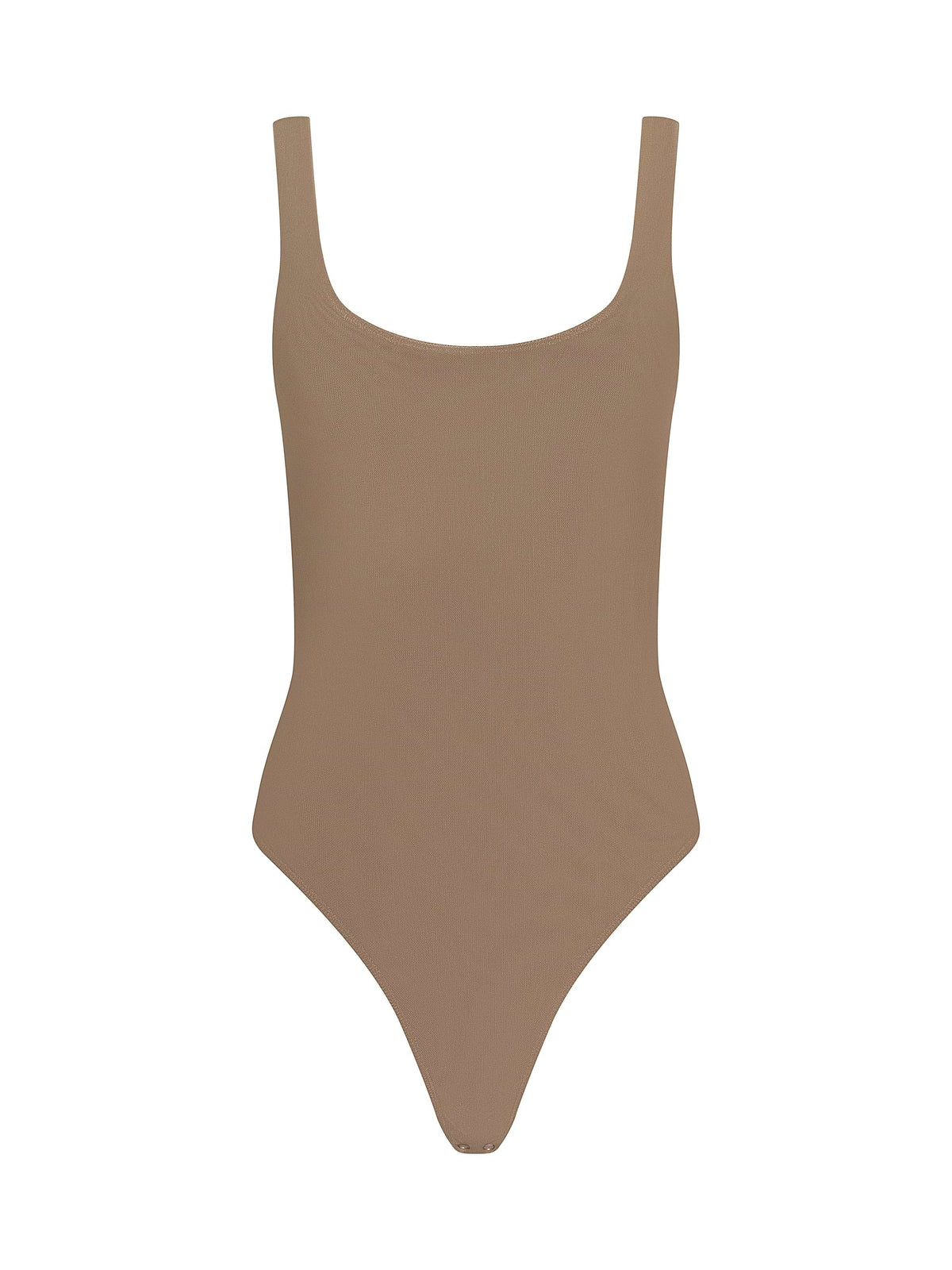 L'Agence Kalea Tank Bodysuit in Dark Macchiato