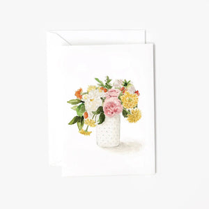 emily lex studio Hobnail Bouquet Mini Enclosure Card