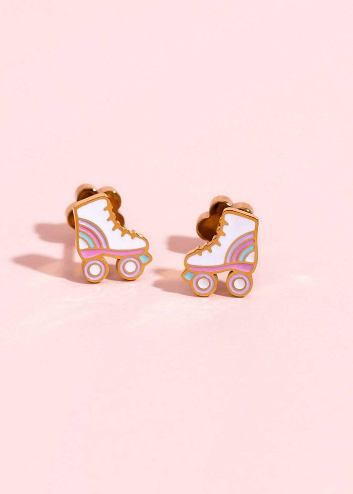 Pierced Co Roller Skate Earrings