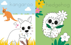 Sourcebooks Baby Animals Dot to Dot Book