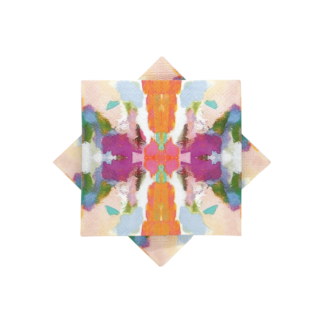 Laura Park Designs Begonia Cocktail Napkins