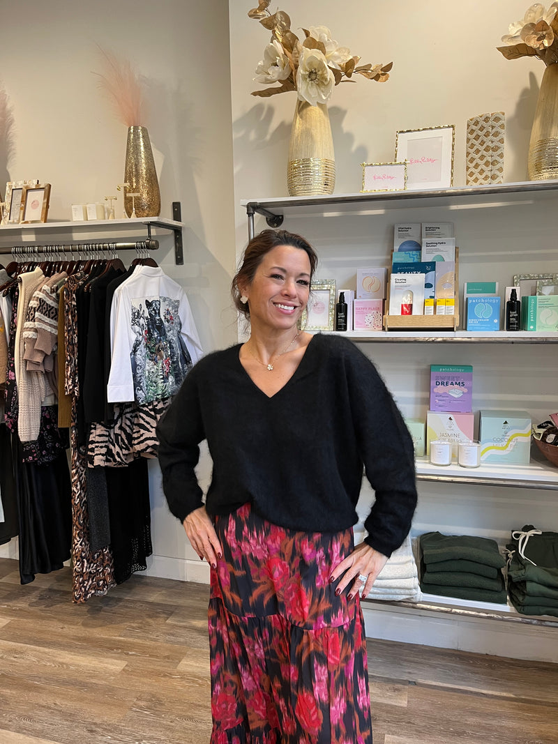 Colorush Brushed Nala Sexy Back Sweater - Multiple Colors!