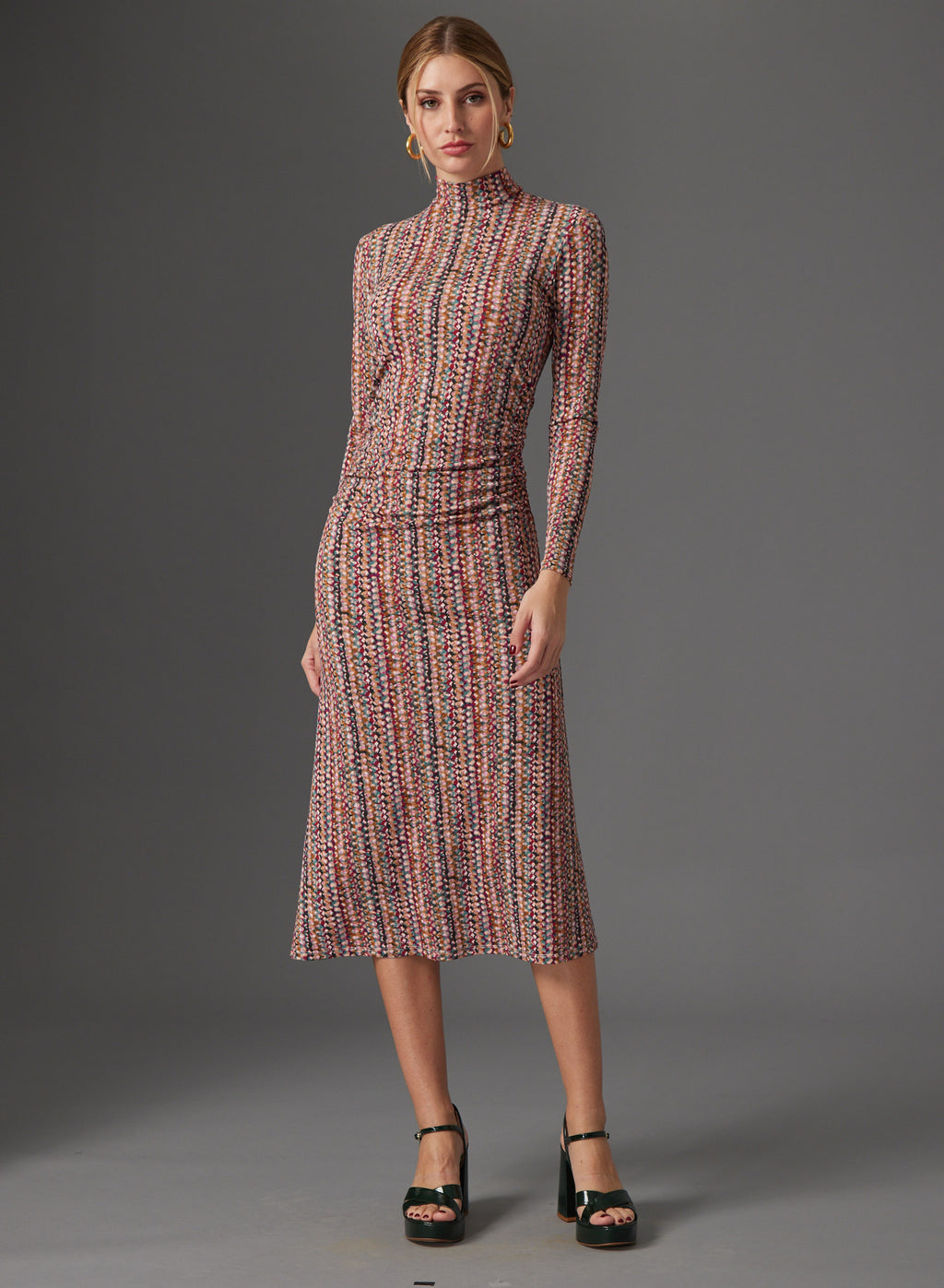 Gilner Farrar Milani Dress in Venetian