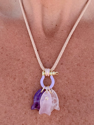 Forever Blythe Three Little Fish Necklace - Assorted
