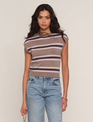Heartloom Lark Top in Mink
