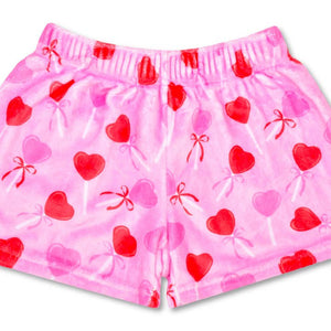 iscream Plush Shorts in Love Pops