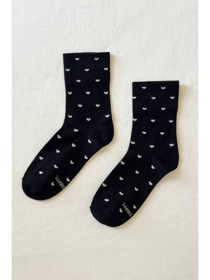 Le Bon Shoppe Heart Sneaker Socks - Multiple Colors!