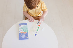 MagicPlaybook Dinosaur Watercolor Book for Kids Portable, Screen-Free Art