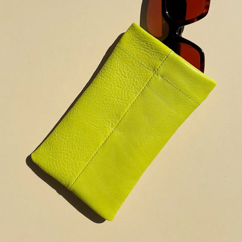 Chartreuse Leather