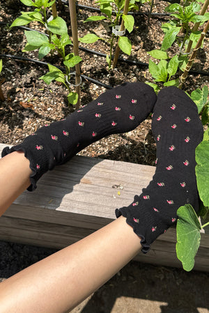 Le Bon Shoppe Petal Ruffled Hugger Socks - Multiple Colors!