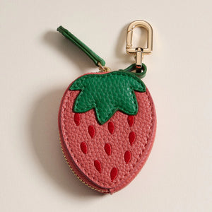 Frem NYC Strawberry Leather Bag Charm