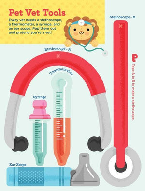 I Want to Be a Veterinarian Activity Book