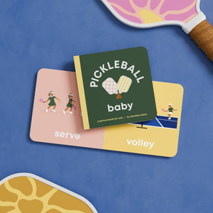 Left Hand Book House Pickleball Baby Board Book by Danielle Wilson