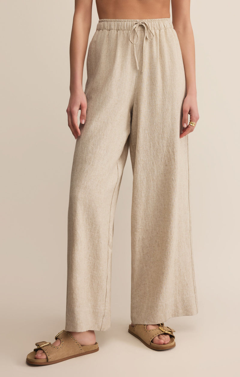 Z Supply Henri Pant in Flax