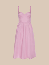 L'Agence Tiani Bustier Dress in Lilac