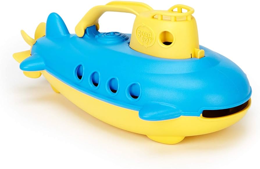 Greentoys Submarine Toy with Yellow Handle