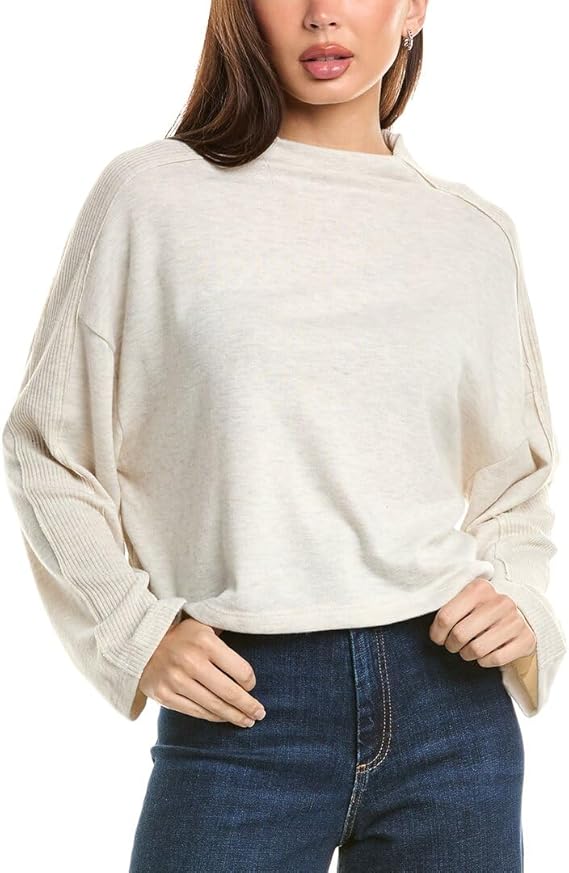 Project Social T Modern Lover Pullover in Oatmeal