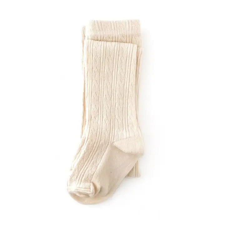 Little Stocking Co. Cable Knit Tights - Multiple Colors!