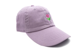 Rey to Z Tiny Tulip Baseball Hat in Lilac