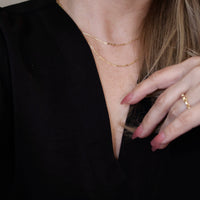 GoldFi 18k Gold Filled Mini Paperclip Chain