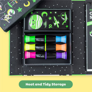 Tiger Tribe  Outer Space Neon Coloring Set