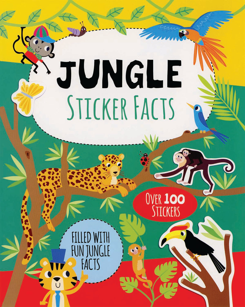Kane Miller Jungle Sticker Facts Book