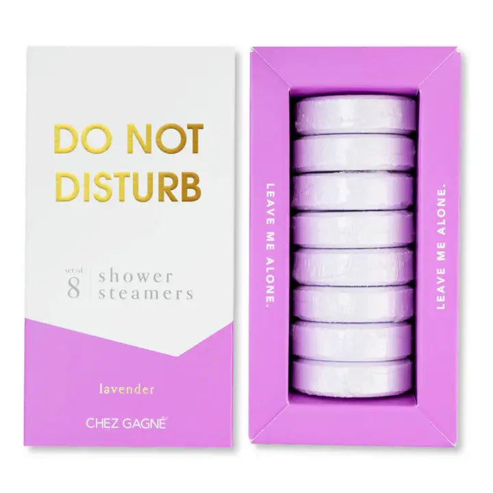 Chez Gagne Do Not Disturb Shower Steamers