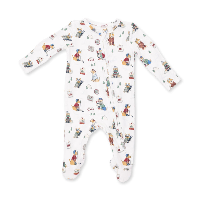 Angel Dear 2 Way Zipper Footie in Winter Sports Dogs