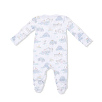 Angel Dear 2 Way Zipper Footie in Farm Animals Party